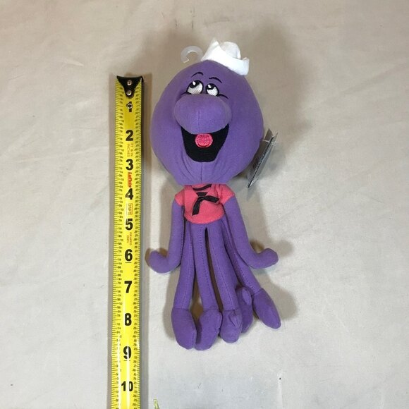 Vintage Hanna-Barbera Squiddly Diddly Bean Bag Plush 1999 - Picture 3 of 5